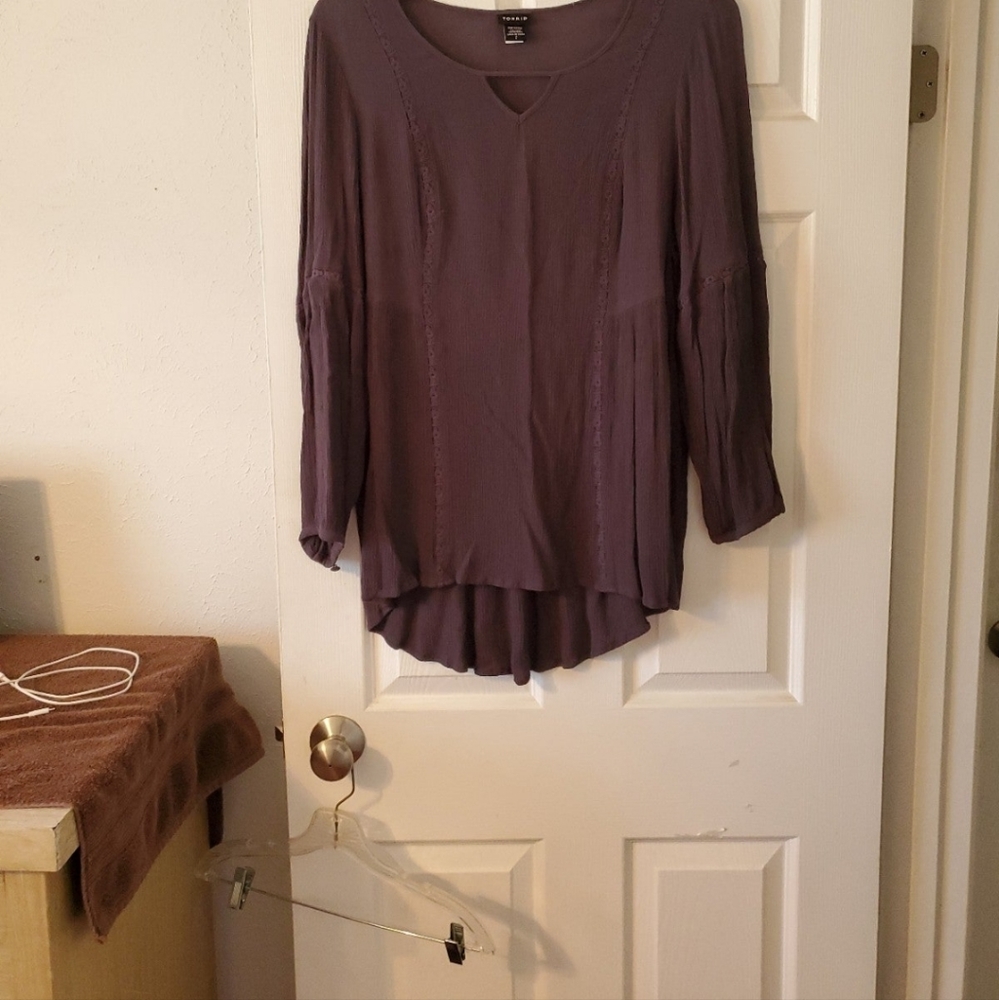 Light weight long sleeve dress women blouse